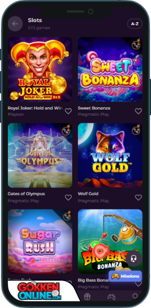 Zumospin Casino Mobiele app