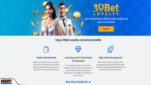 30Bet Casino vip programma