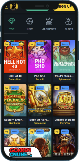 Tomb Riches Casino Mobiele app