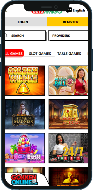 Bets Amigo Casino Mobiele app