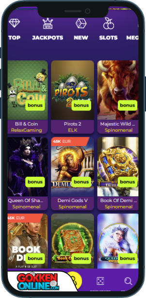 JackTop Casino Mobiele app