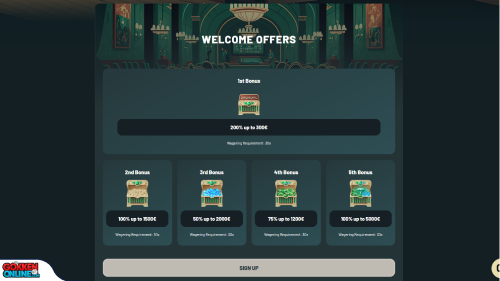 Palm Casino bonus