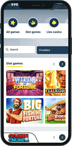 SvenPlay Casino Mobiele app