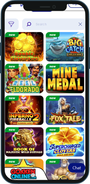 BluVegas Casino Mobiele app