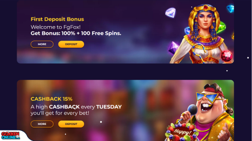 FgFox Casino bonus