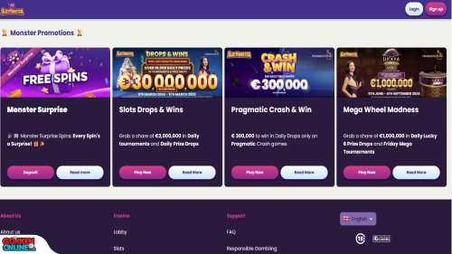 SlotMonster Casino Bonus