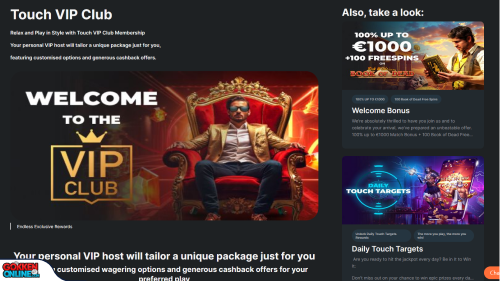 TouchCasino vip programma