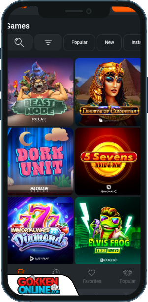 UcoBet Casino Mobiele app