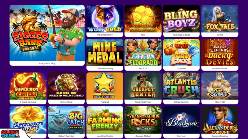 Zinkra Casino slots