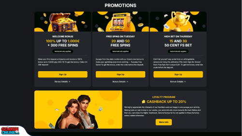 Kaasino Casino bonus