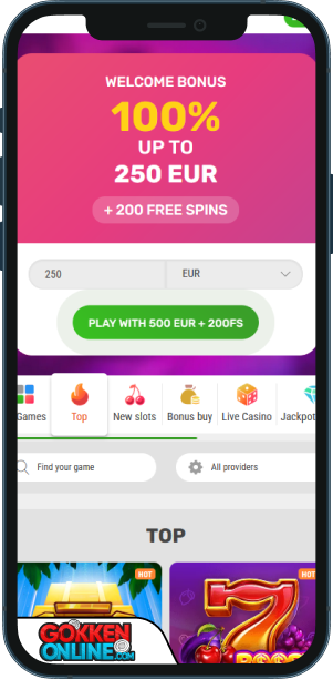 SupraPlay Casino Mobiele app