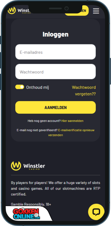 Winstler Casino Inloggen