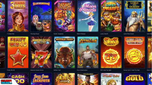 Cazeus Casino slots