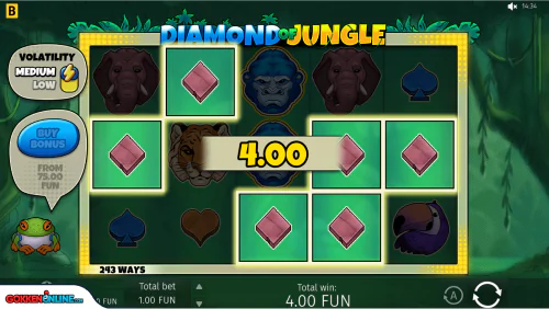 Diamond of Jungle Demoplay Wint