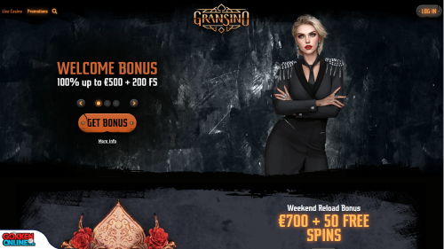 Gransino Casino bonus