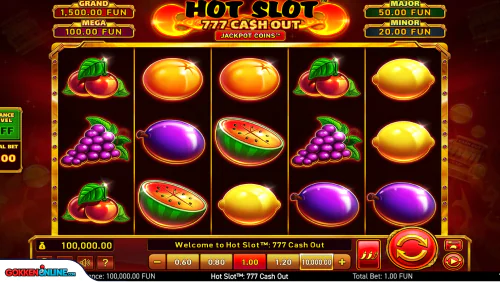 Hot Slot_ 777 Cash Out Demoplay