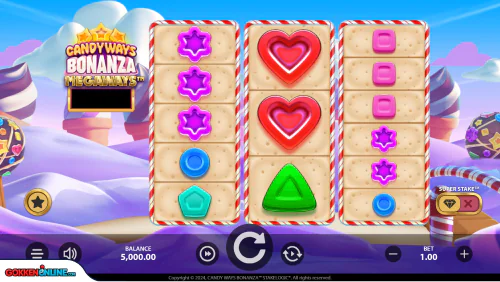 Candyways Bonanza Megaways Demoplay