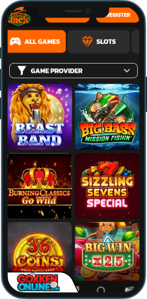 HiddenJack Casino Mobiele app