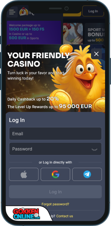 KokoBet Casino Inloggen