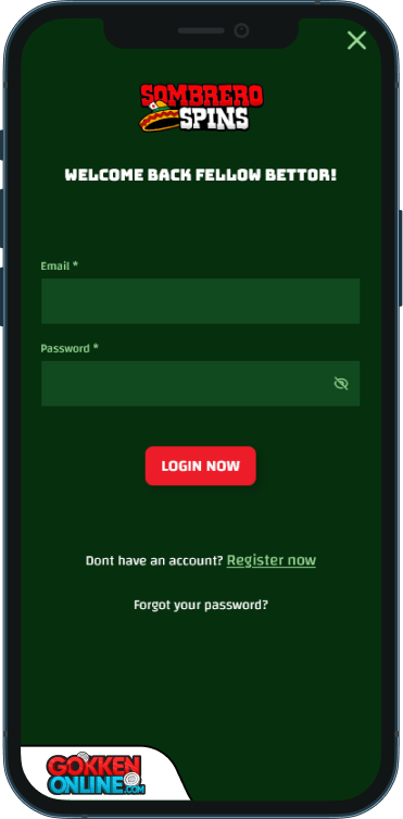 SombreroSpins Casino Inloggen