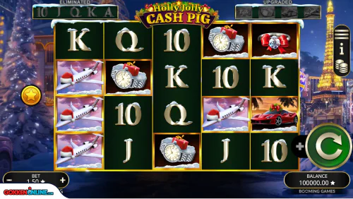 Holly Jolly Cash Pig Demoplay