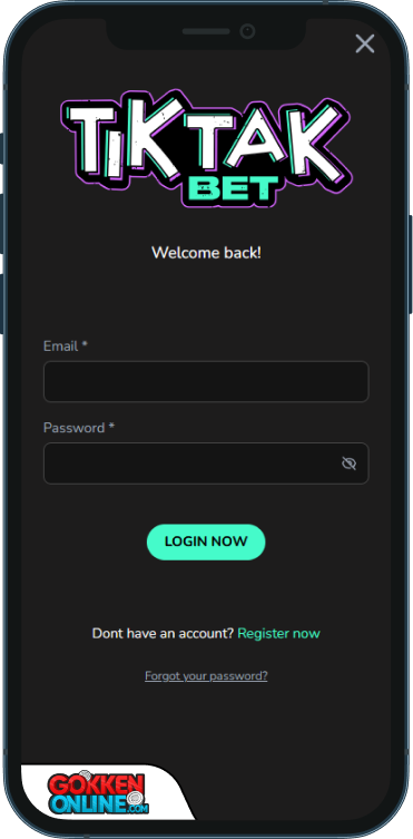 TikTakBet Casino Inloggen