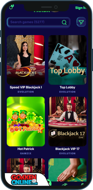 Spin Panda Casino Mobiele app