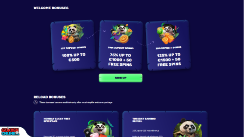 Spin Panda Casino bonus