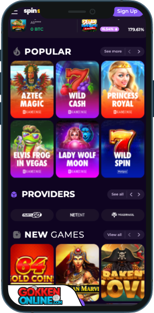 SpinStar Casino Mobiele app