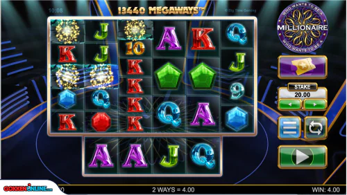 Who Wants to be a Millionaire Megaways Safari Demoplay Wint