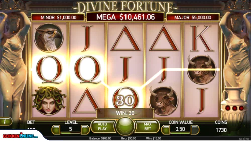 Divine Fortune Demoplay Wint